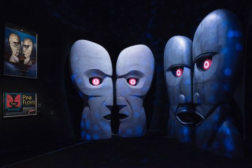 Die Ausstellung“ The Pink Floyd: The Mortal Remains“.  Rom