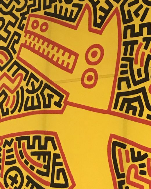 Keith Haring. Ohne Titel. 1985 ( Detail)